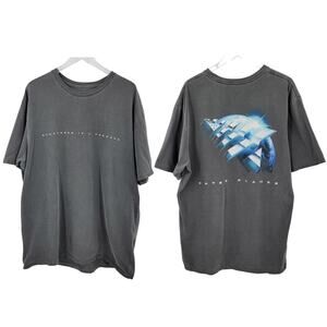 Paper Planes T Shirt Mens XL Gray Blue Greatness Is A Process Crew Neck